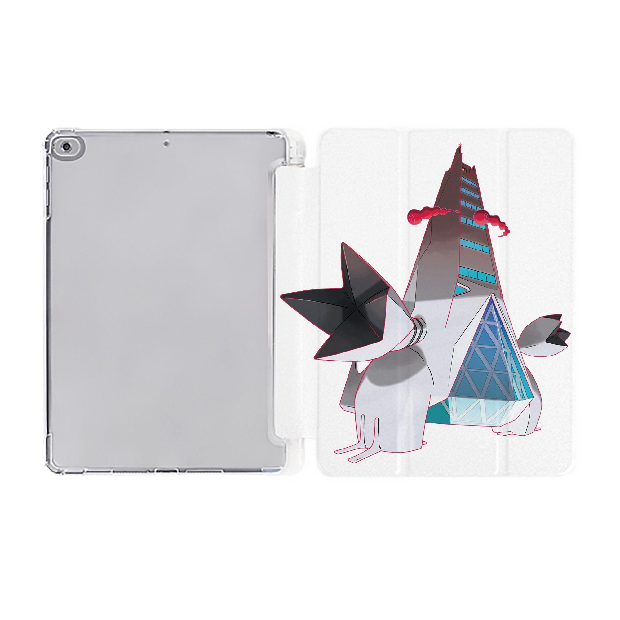 （画像用） ポケットモンスター Pokémon IPad ケース ペン収納付き 三つ折りスタンド PUレザー×シリコン 対応機種9.5/10.5/10.9インチ